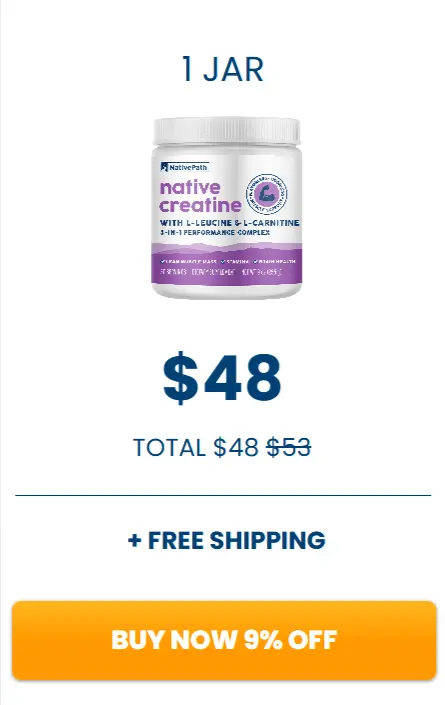 Native Path Creatine offer price